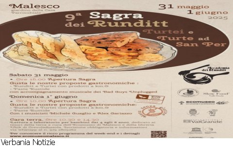 Malesco
Sagra dei runditt Malesco
Sagra dei runditt