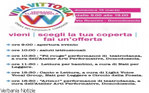 Domodossola
Giornata di Sensibilizzazione contro la violenza sulle donne Domodossola
Giornata di Sensibilizzazione contro la violenza sulle donne