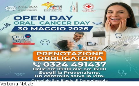 Verbania
Prevenzione del tumore del cavo orale Verbania
Prevenzione del tumore del cavo orale