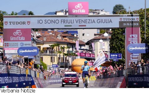 Verbania
Giro d'Italia, i ringraziamenti del Sindaco Verbania
Giro d'Italia, i ringraziamenti del Sindaco