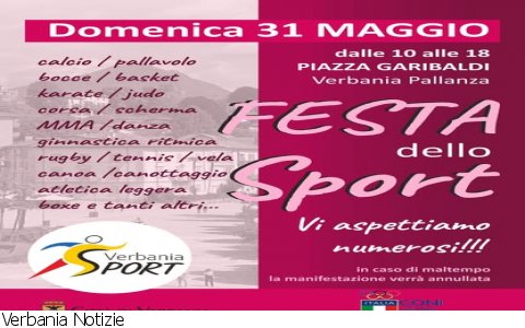 Verbania
Festa dello Sport a Pallanza Verbania
Festa dello Sport a Pallanza