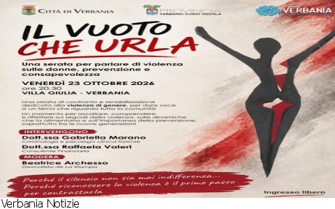 Verbania
Il vuoto che urla: a Villa Giulia Verbania
Il vuoto che urla: a Villa Giulia