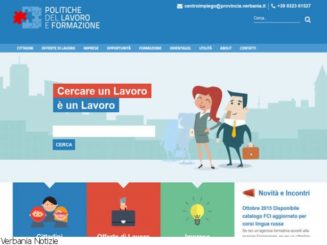 Centro Per L'Impiego Nuovo Sito